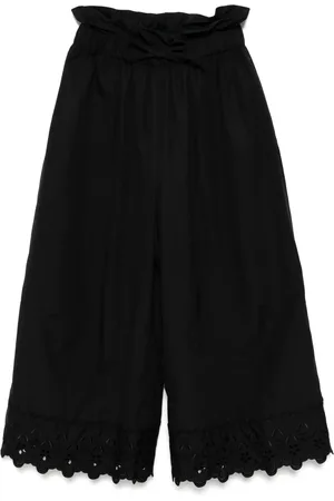 Simone Rocha Pantalon court à taille volantée