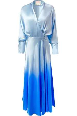 Alejandra Alonso Rojas Robe-chemise longue en soie