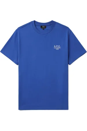 A.P.C. T-shirt en coton à logo imprimé