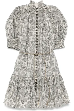 ZIMMERMANN Robe courte Wylie Lantern