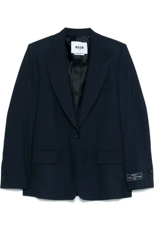 Msgm Blazer à simple boutonnage