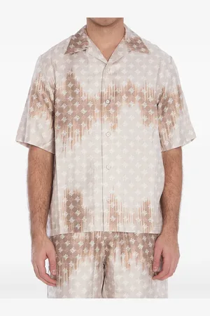 AMIRI Chemise à imprimé monogrammé