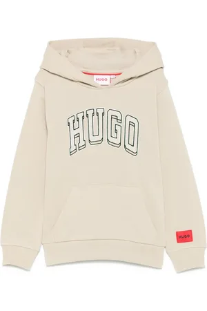 HUGO BOSS Hoodie à logo brodé