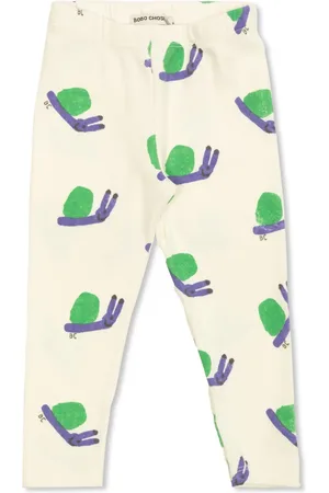 Bobo Choses Pantalon à imprimé escargot