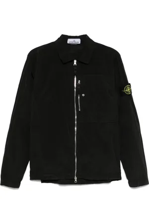 Stone Island Veste matelassée à patch Compass