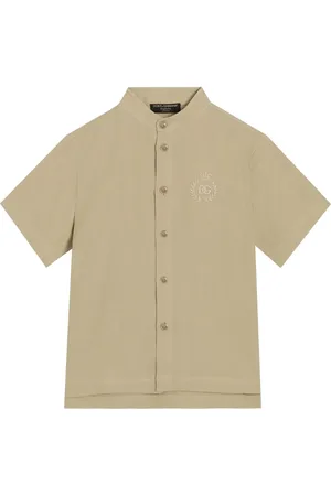 Dolce & Gabbana Chemise à logo brodé