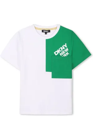DKNY T-shirt à design colour block