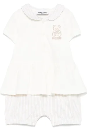 Moschino Grenouillère à motif Teddy Bear
