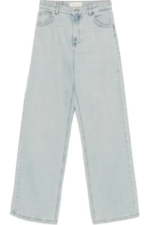 BLUMARINE Jean à logo brodé
