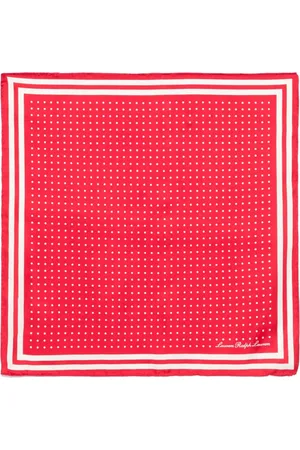 Ralph Lauren Foulard en soie à pois