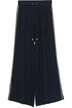 Ermanno Firenze Pantalon à rayures latérales