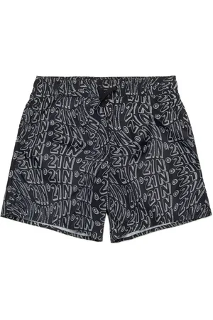 Nº21 Short de bain à logo imprimé