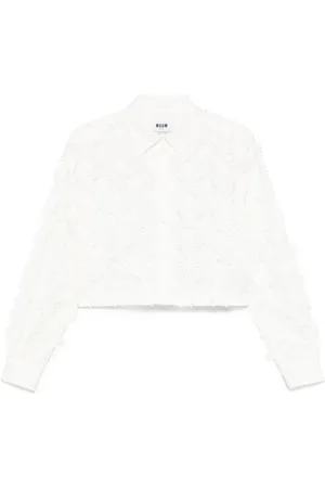 Msgm Chemise à broderies
