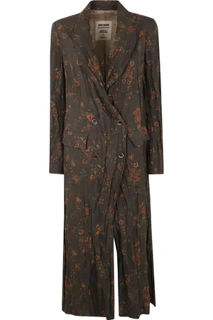 UMA WANG Manteau à boutonnière croisée