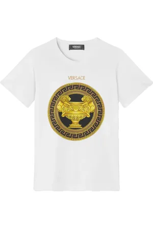 VERSACE T-shirt en coton à logo