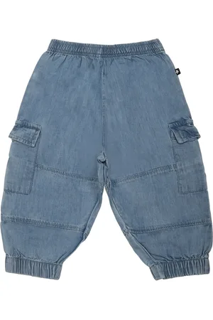Molo Jean à étiquette logo