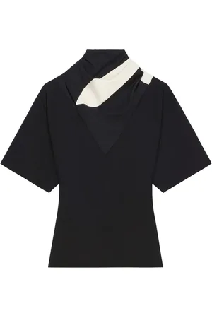 Courrèges Haut à empiècement foulard