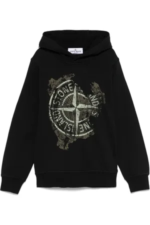 Stone Island Hoodie à imprimé Compass