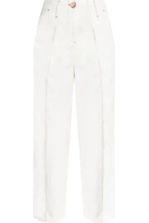 Emporio Armani Pantalon en coton à coupe ample