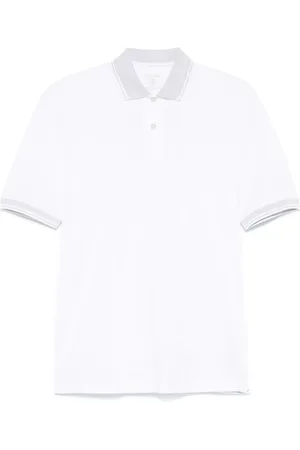 ELEVENTY Polo en piqué à design ondulé