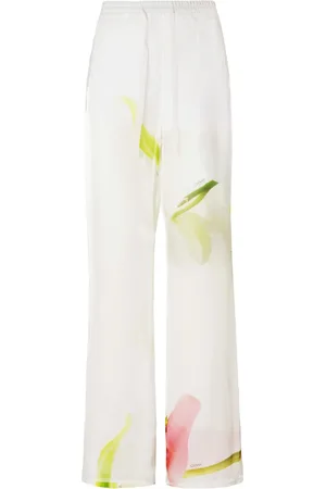 GENNY Pantalon palazzo à lien de resserrage