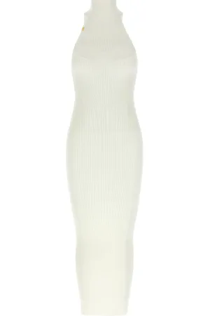 Elisabetta Franchi Robe en maille à coupe mi-longue
