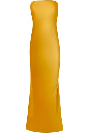 Alejandra Alonso Rojas Robe-bustier à détail de nœud