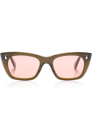 GARRETT LEIGHT Lunettes de soleil Webster à monture rectangulaire