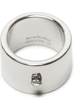 Acne Studios Bague sertie de cristaux