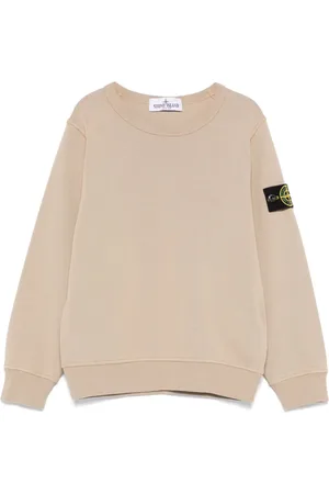 Stone Island Sweat en coton à patch Compass