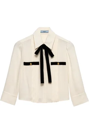 Prada Blouse à design plissé