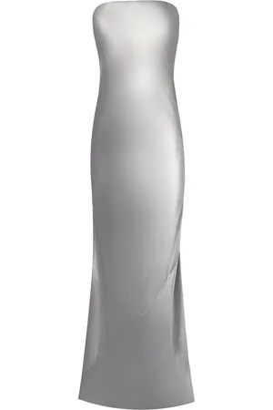 Alejandra Alonso Rojas Robe-bustier à détail de nœud
