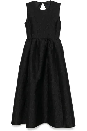 JUUN.J Robe mi-longue en brocade