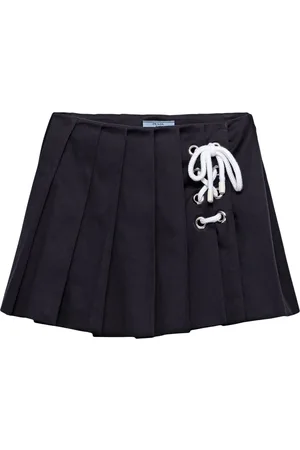 Prada Minijupe à design plissé