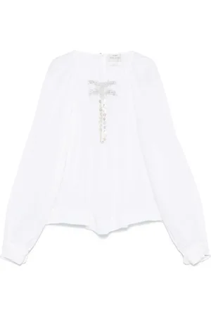 FORTE FORTE T-shirt à détails de perles