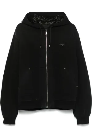 Prada Veste en jean à capuche