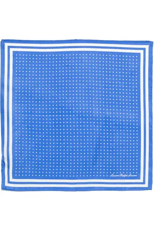 Ralph Lauren Foulard en soie à pois