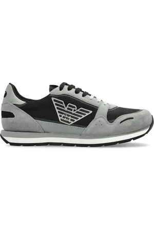 Emporio Armani Baskets à empiècements