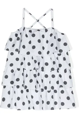 DOUUOD KIDS Robe courte à pois