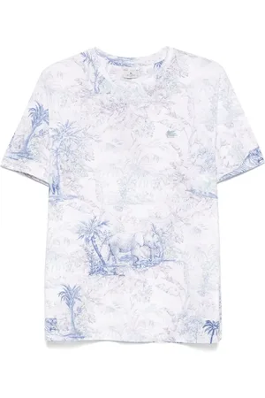 Etro T-shirt à imprimé végétal