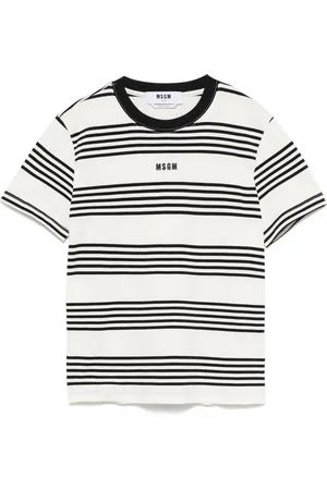 Msgm T-shirt à rayures