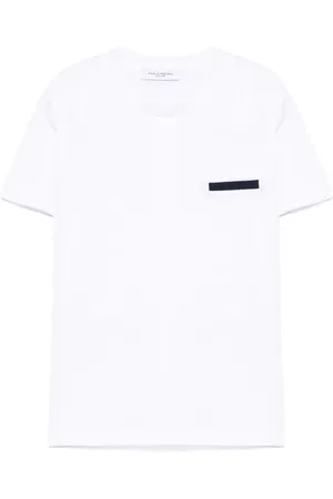 Paolo Pecora T-shirt à détail de fausse poche