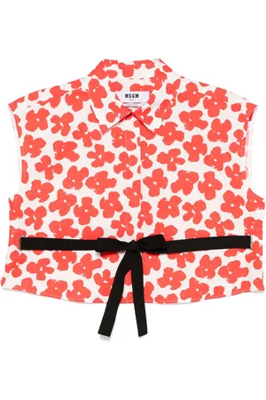 Msgm Chemise à fleurs