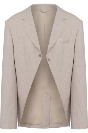 Moschino Blazer à carreaux