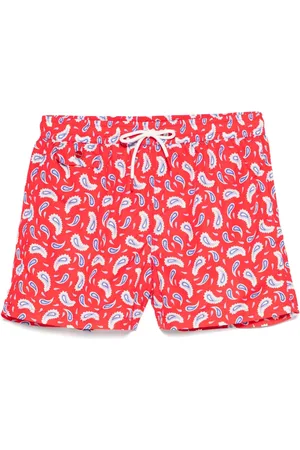 Kiton Short de bain à imprimé cachemire