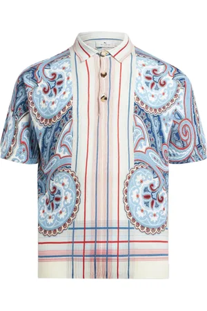 Etro Polo à imprimé cachemire