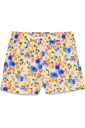 Kiton Short de bain à fleurs