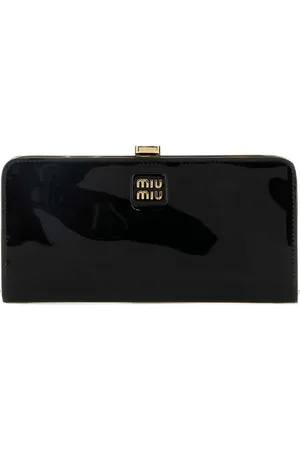 Miu Miu Portefeuille en cuir verni