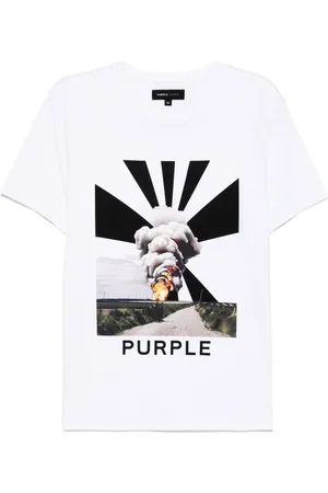 Purple Brand T-shirt à imprimé graphique