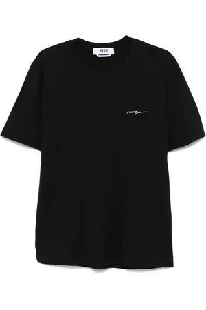 Msgm T-shirt à logo brodé